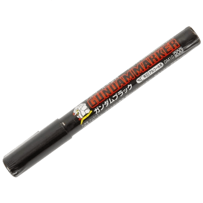 Marcador Gundam Marker GM10 Black (Alcohol-Based)1