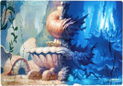 Shiny Playmat Gamegenic MTG Lorwyn Eclipsed: Hallowed Fountain1