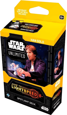 Spotlight Deck Star Wars Unlimited: Jump to Lightspeed (Han Solo)