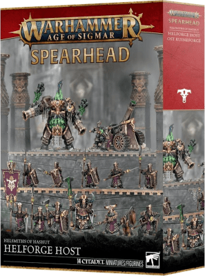 WH AOS Spearhead: Helsmiths of Hashut Helforge Host