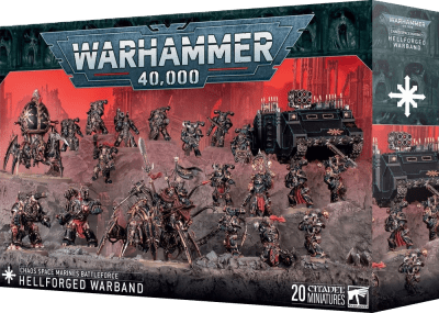 WH 40K Chaos Space Marine: Hellforged Warband