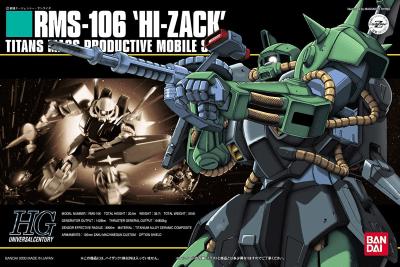 Model Kit Bandai Hobby HG: RMS-106 Hi Zack1