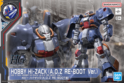 Model Kit Bandai HG: Hobby Hi-Zack AOZ Re-Boot Ver