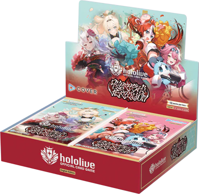 PREVENTA Caja de Sobres Hololive OCG: hBP06 Ayakashi Vermilion1