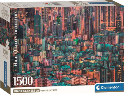 Puzzle 1500 Piezas HQC Clementoni The Hive, Hong Kong1