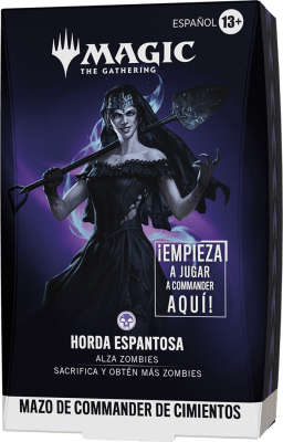PREVENTA Baraja Commander MTG: Fundaciones - Horda Espantosa1