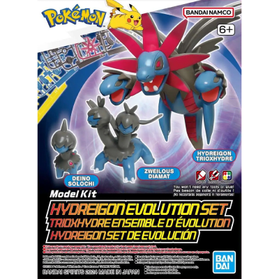 Model Kit Bandai Hobby Pokémon: Hydreigon Evolution Set