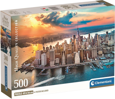 Puzzle 500 Piezas HQC Clementoni New York1