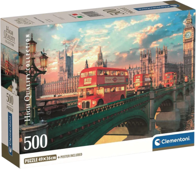 Puzzle 500 Piezas HQC Clementoni Westminster Bridge1