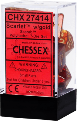 Chessex 7-Die Set Mini Scarab1