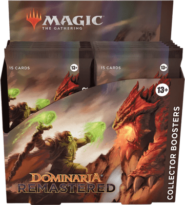 Caja Sobres Collector Booster MTG: Dominaria Remastered Inglés1