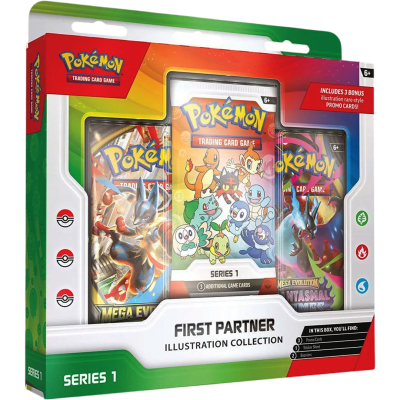 First Partner Illustration Collection Pokemon: Series 1