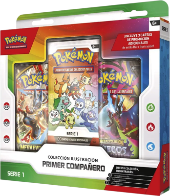 Coleccion Ilustracion Primer Compañero Pokemon TCG: Serie 1