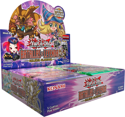 Caja de sobres Yu-Gi-oh!: Batallas de Leyenda - Galeria Gloriosa