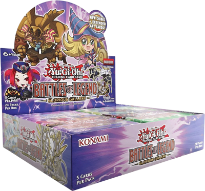 Caja de sobres Yu-Gi-oh!: Battles of Legend - Glorious Gallery