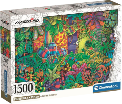 Puzzle 1500 Piezas Mordillo Clementoni The Painter