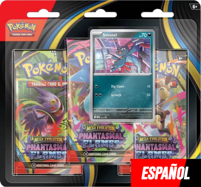 Blister Pokémon TCG: Llamaradas Fantasmales (Sneasel)1