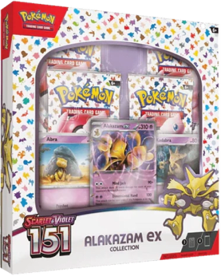 Pokémon TCG: Scarlet & Violet 151 Alakazam ex Inglés1