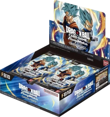 Caja de Sobres DBS Fusion World: FB10 Cross Force1