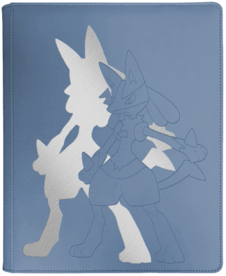 Carpeta Ultra Pro Pro-Binder Elite Series Zippered 9 Pocket Pokémon (Lucario)1