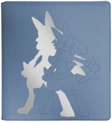 Carpeta Ultra Pro Pro-Binder Elite Series Zippered 12 Pocket Pokémon (Lucario)1