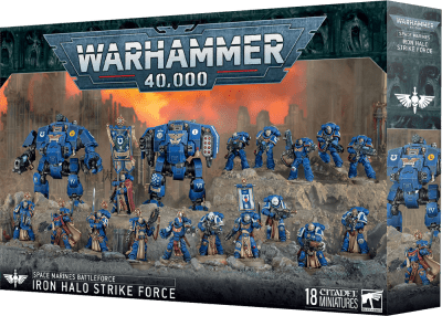 WH 40K Space Marines: Iron Halo Strike Force