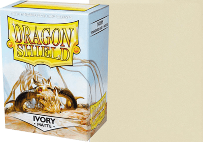 Protectores Dragon Shield Standard Matte: Ivory