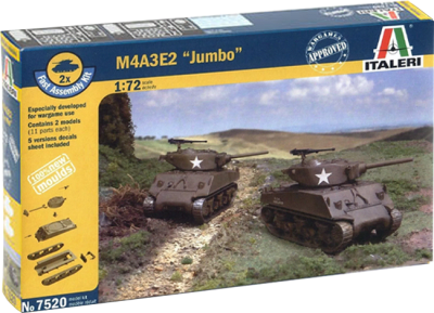 Model Kit Italeri: M4A3E2 