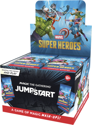 Caja de Sobres Jumpstart MTG: Marvel Super Heroes - Ingles1
