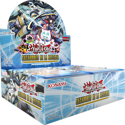 Caja de Sobres Yu Gi-Oh!: Cazadores de justicia