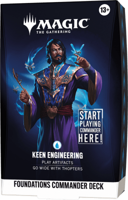 PREVENTA Commander Deck MTG: Fundations - Keen Engineering1