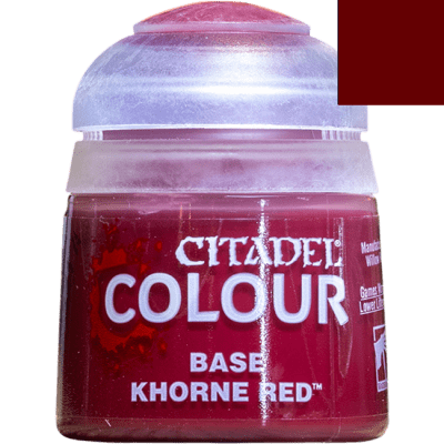 Citadel Colour Base: Khorne Red 12ml