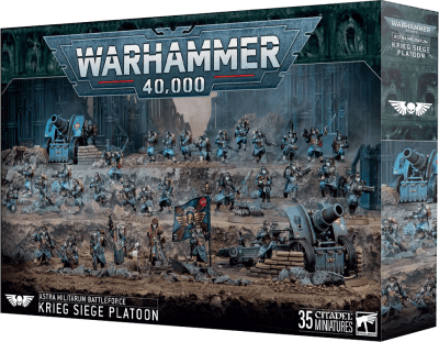 WH 40K Astra Militarum: Krieg Siege Platoon