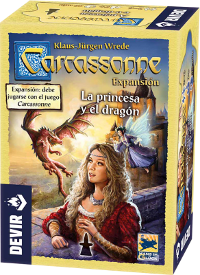 Carcassonne: La Princesa y El Dragón
