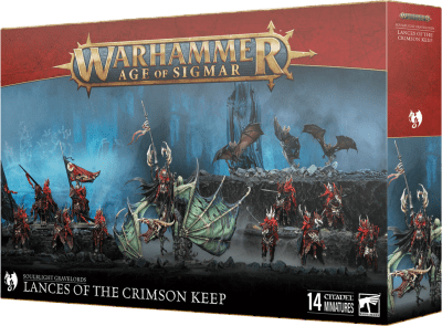 WH AOS Soulblight Gravelords: Lances of the Crimson Keep