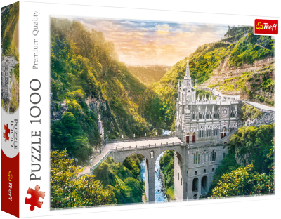Puzzle Trefl 1000 Piezas (Las Lajas Sanctuary, Colombia)1