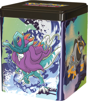 Stacking Tin Pokémon TCG: Q1 2025 (Español)1
