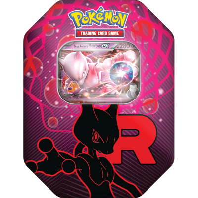 Tin Pokémon TCG: Equipo Rocket (Mewtwo ex)1