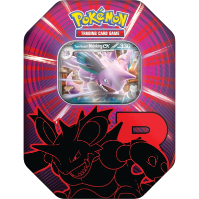 Tin Pokémon TCG: Equipo Rocket (Nidoking ex)1