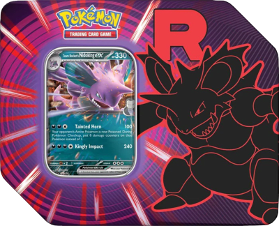 Tin Pokémon TCG: Team Rocket (Nidoking ex)1