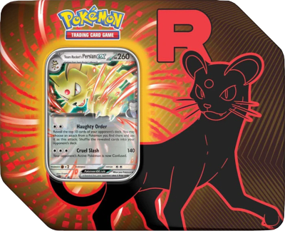 Tin Pokémon TCG: Team Rocket (Persian ex)