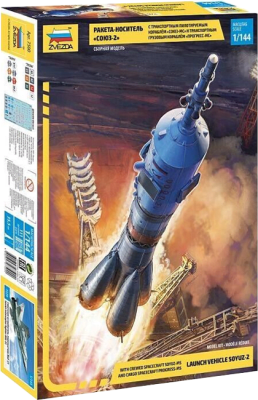 Model Kit Zvezda: 7500 Launch Vehicle Soyuz-21