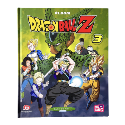 Álbum Dragon Ball Z Saga de Cell Tapa Dura1