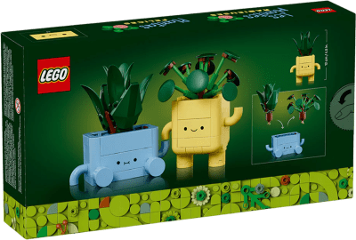 LEGO Botanical: Plantas Felices1