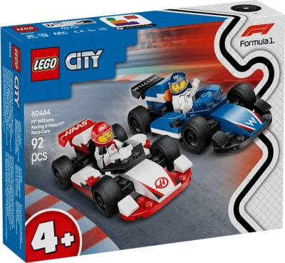 LEGO City: Autos de F1® Williams Racing y Haas F1®1