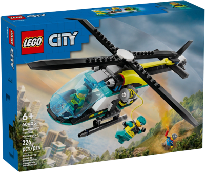 LEGO City: Helicóptero de Rescate para Emergencias1