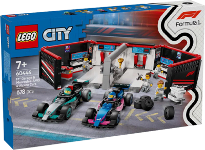 LEGO City: F1 Garage & Mercedes-AMG & Alpine Cars