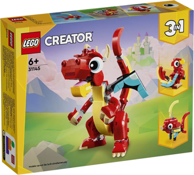 LEGO Creator: Dragón Rojo1