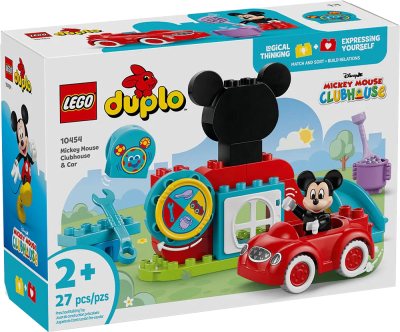 LEGO Duplo: Casa y Auto de Mickey Mouse1
