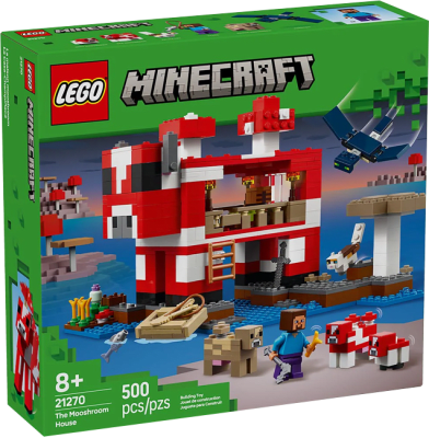 LEGO Minecraft: La Casa Champiñaca1